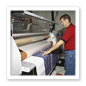 Man Laminating